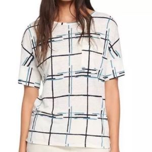 Tory Burch - Short Sleeve Linen T-Shirt